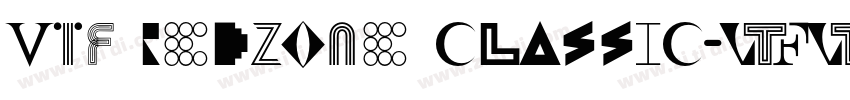 VTF Redzone Classic字体转换 VTF Redzone Classic字体转换